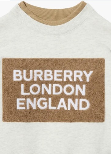 Abito felpato bambina burberry - abito,