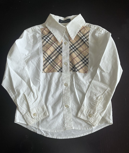 Burberry shirt white with - burberry,