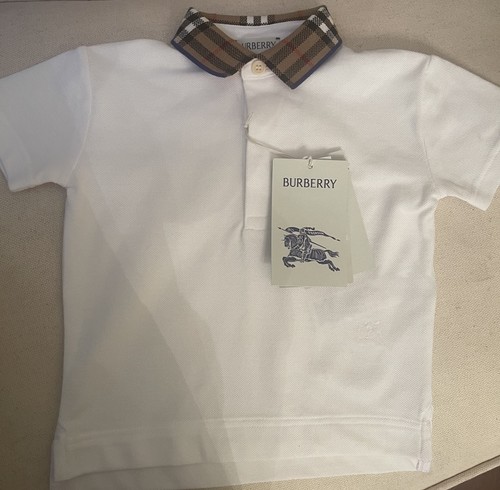 Burberry boys white - burberry,