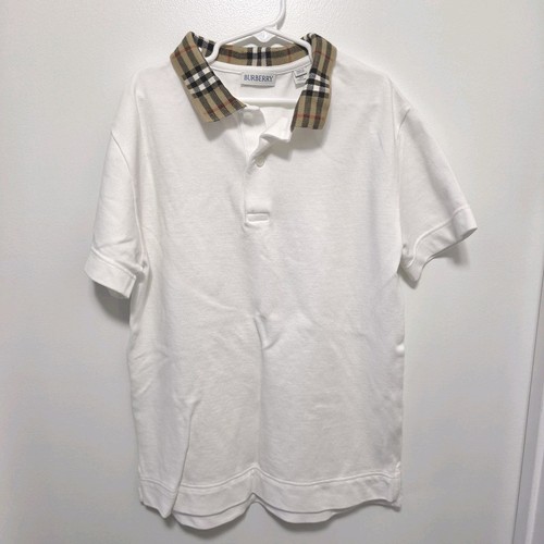 Burberry kids boy white - burberry,