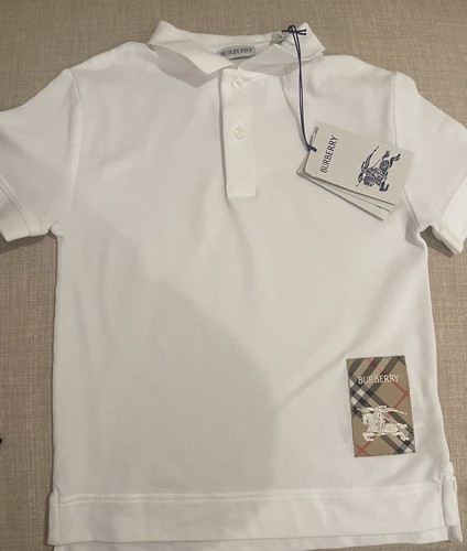 Burberry boys white - burberry,