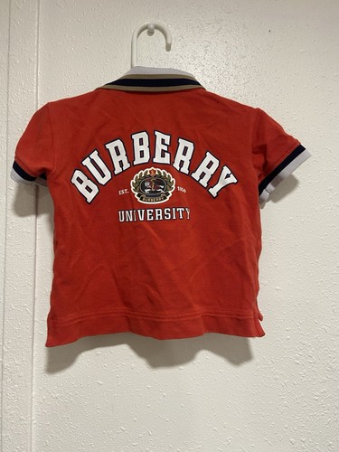 Polo rossa burberry - polo,