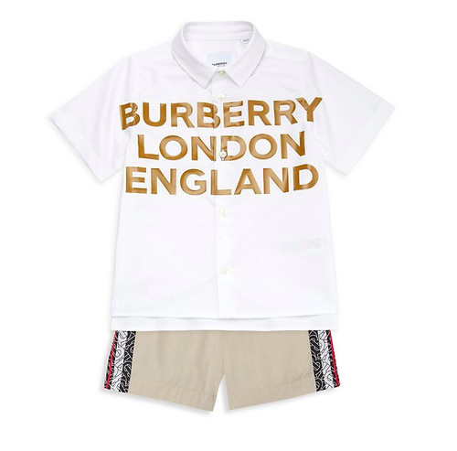 Burberry boy graphic logo - boy,