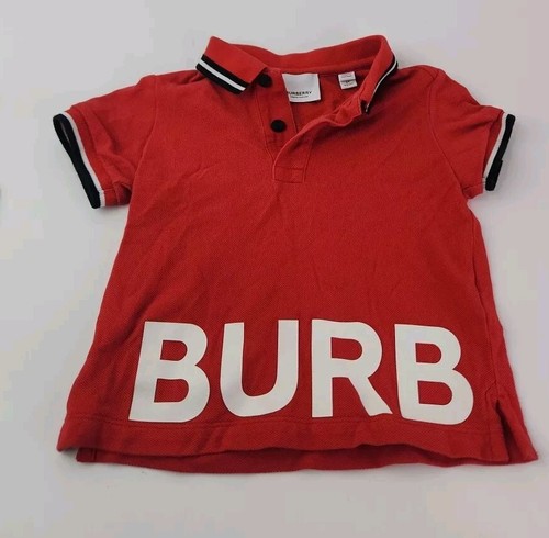 Authentic red burberry boys - authentic,