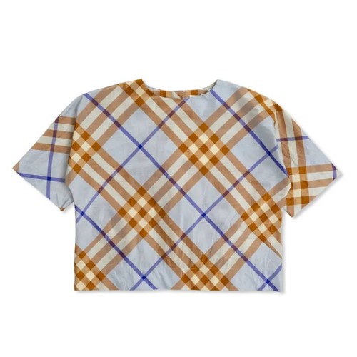 Burberry kids noa check print - check,