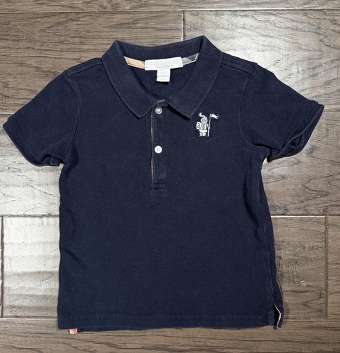 Burberry baby polo navy - burberry,
