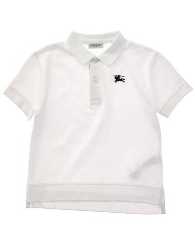 Burberry pique polo shirt - pique,