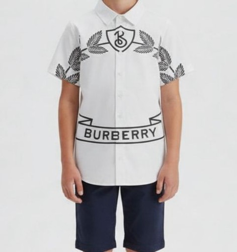 Burberry boy kid white - burberry, kid's